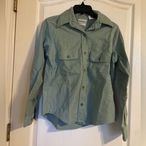 Five Brother Vintage Union Made In USA Long Sleeve Flannel Cotton Button‎ Up M